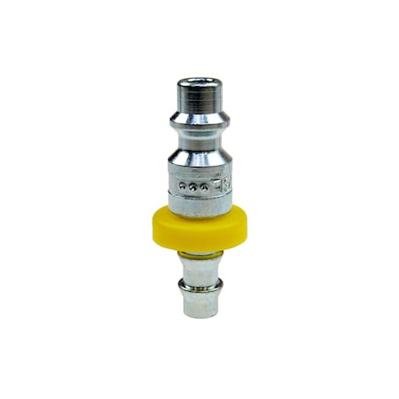 Coilhose Pneumatics 1/4in Industrial Plug, 1/4in ID Lock-on 1506L